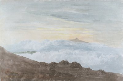 Mountainous Landscape with Clouds, c.1803 by Joshua Cristall
